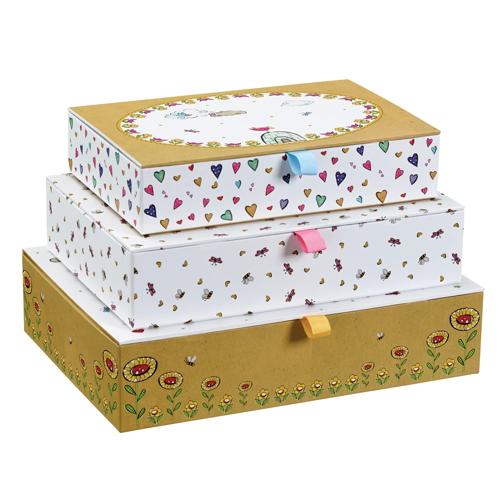 Words of a Feather Nesting boxes